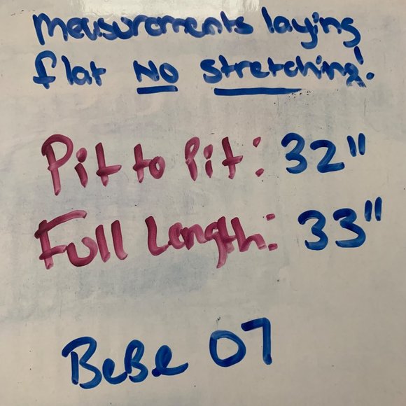 BEBE Women's Size Small Pink V Neck Body Contoured Fitted Dress - Picture 13 of 13